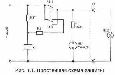 Два устройства для аварийной защиты от превышения сетевого напряжения